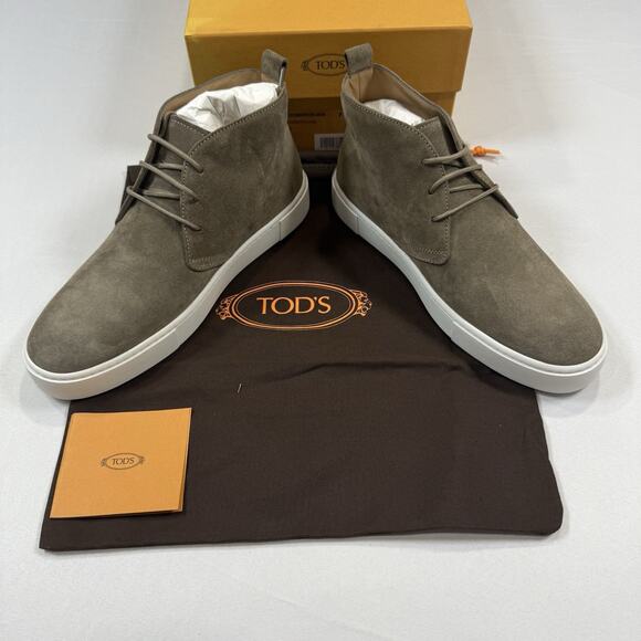 Tod’s POLACCO CASSETTA CHUKKA DESERT BOOTS Size 7.5UK/9US New In Box MSRP $975